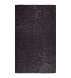 Tapis lavable anthracite 150x230 cm antidérapant