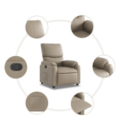 Fauteuil inclinable Cappuccino Similicuir