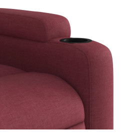 Fauteuil inclinable Rouge bordeaux Tissu