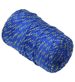 Corde de bateau Bleu 2 mm 50 m Polypropylène