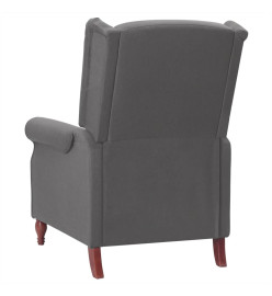 Fauteuil inclinable Gris clair Tissu