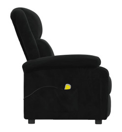 Fauteuil de massage Noir Velours