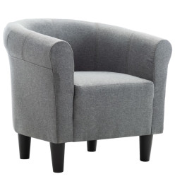 Fauteuil Gris foncé Tissu