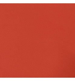 Panneaux muraux 12 pcs Rouge 30x30 cm Similicuir 0,54 m²