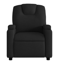 Fauteuil inclinable Noir Tissu