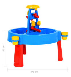 Table à eau et sable pour enfants 3-1