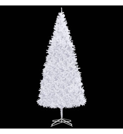 Arbre de Noël artificiel pré-éclairé 500 cm blanc