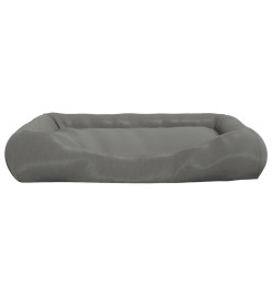 Coussin avec oreillers pour chien Gris 89x75x19 cm Tissu Oxford