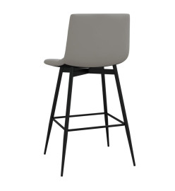 Tabouret de bar Gris clair Velours