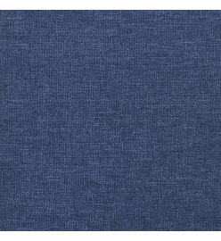 Panneaux muraux 12 pcs Bleu 30x30 cm Tissu 0,54 m²