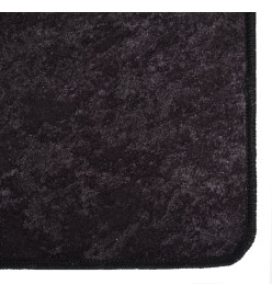 Tapis lavable anthracite 120x170 cm antidérapant