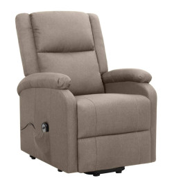 Fauteuil Taupe Tissu