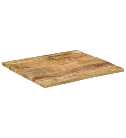 Dessus de table 25-27 mm 80x70 cm Bois massif de manguier