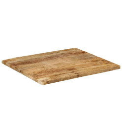 Dessus de table 25-27 mm 80x70 cm Bois massif de manguier