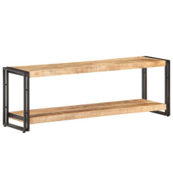 Meuble TV 120x30x40 cm Bois de manguier brut