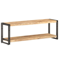 Meuble TV 120x30x40 cm Bois de manguier brut