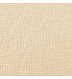 Panneaux muraux 12 pcs Crème 30x30 cm Tissu 0,54 m²