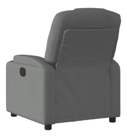 Fauteuil inclinable Gris foncé Tissu