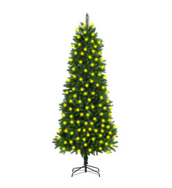 Arbre de Noël artificiel pré-éclairé 240 cm vert