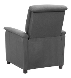 Fauteuil de massage Gris clair Tissu