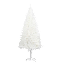 Arbre de Noël artificiel pré-éclairé blanc 150 cm