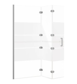 Cabine de douche pliable ESG 120x140 cm Blanc