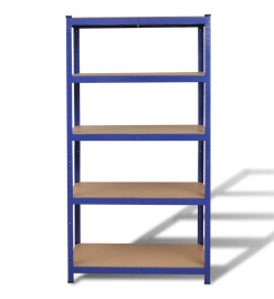 Étagère de rangement 2 pcs Bleu