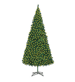 Arbre de Noël artificiel pré-éclairé 500 cm vert