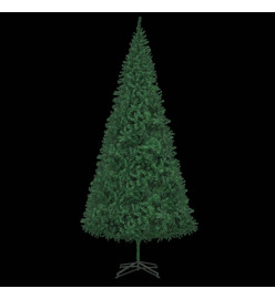 Arbre de Noël artificiel pré-éclairé 500 cm vert