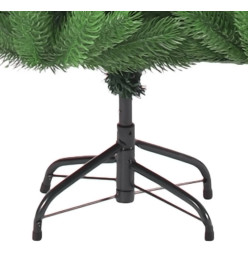 Sapin de Noël artificiel Nordmann pré-éclairé vert 180 cm