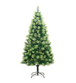 Sapin de Noël artificiel articulé 300 LED et boules 180 cm