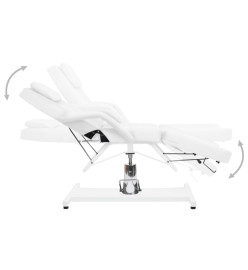 Table de massage Blanc 180x62x(87-112) cm