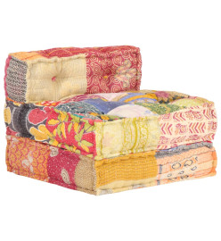 Pouf modulaire Patchwork Tissu