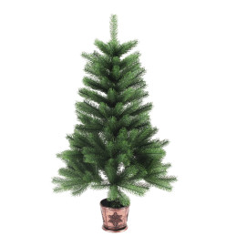 Arbre de Noël artificiel pré-éclairé 65 cm vert