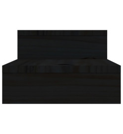 Support de moniteur Noir (52-101)x22x14 cm Bois de pin solide