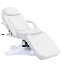 Table de massage Blanc 180x62x(86,5-118) cm