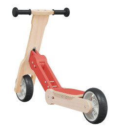 Trottinette pour enfants 2-in-1 rouge