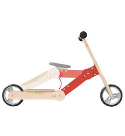 Trottinette pour enfants 2-in-1 rouge