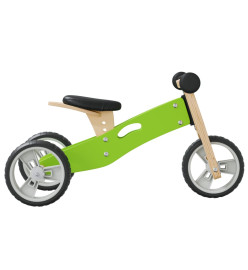 Vélo d'équilibre pour enfants 2-in-1 vert