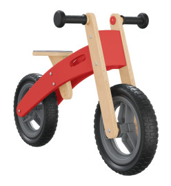 Vélo d'équilibre pour enfants rouge