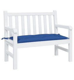 Coussin de banc de jardin bleu 100x50x7 cm tissu oxford