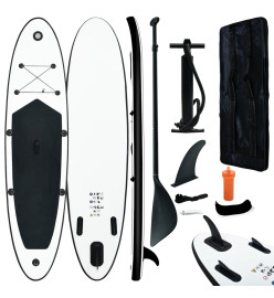 Ensemble de planches SUP gonflables Noir et blanc