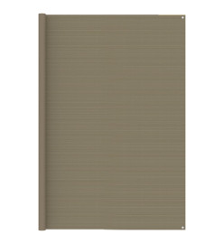 Tapis de tente 250x600 cm Taupe