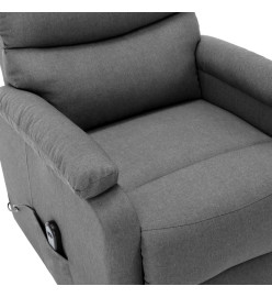 Fauteuil Gris clair Tissu