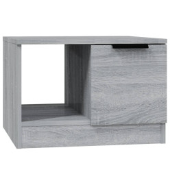 Table basse Sonoma gris 50x50x36 cm Bois d'ingénierie