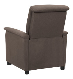 Fauteuil électrique de massage Taupe Tissu