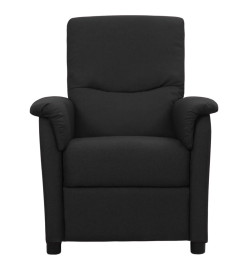 Fauteuil de massage Noir Tissu