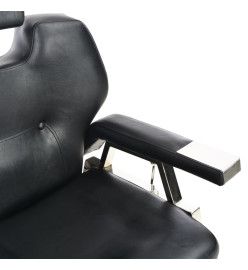 Chaise de barbier Noir 72x68x98 cm Similicuir