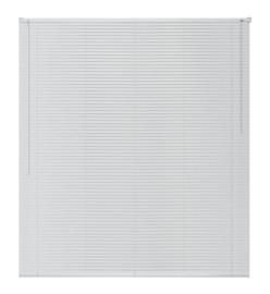 Store Aluminium 140 x 160 cm Blanc