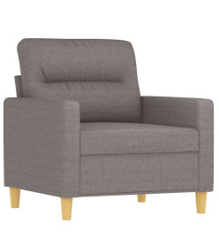 Fauteuil Taupe 60 cm Tissu